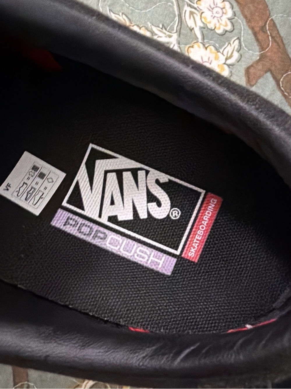 Vans Skate Old Skool 12 Men’s Shoes Black/Black Classic Authentic Pop Cush EUC - Picture 6 of 9